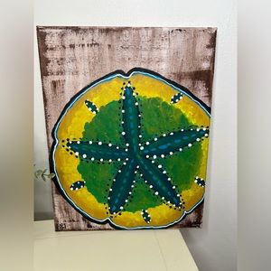 Brand New-Original Sand-dollar Painting